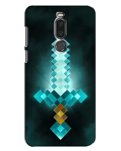 Чехол для Meizu X8 с картинкой «Алмазный меч неон» Чехол для Meizu X8 с картинкой «Алмазный меч неон»