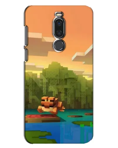 Чехол для Meizu X8 с картинкой «Майнкрафт закат солнца» Чехол для Meizu X8 с картинкой «Майнкрафт закат солнца»