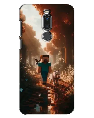 Чехол для Meizu X8 с картинкой «Стив в лесу» Чехол для Meizu X8 с картинкой «Стив в лесу»