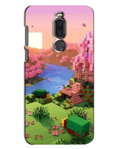 Чехол для Meizu X8 с картинкой «Розовое дерево Minecraft» Чехол для Meizu X8 с картинкой «Розовое дерево Minecraft»