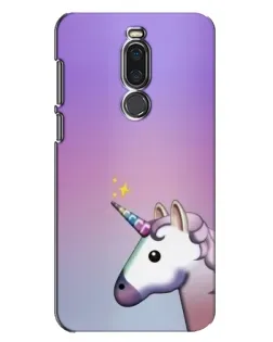 Чехол для Meizu X8 с картинкой «Единорог градиент» Чехол для Meizu X8 с картинкой «Единорог градиент»