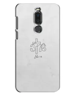 Чехол для Meizu X8 с картинкой «Иоанна 3:16 Крест» Чехол для Meizu X8 с картинкой «Иоанна 3:16 Крест»