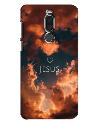 Чехол для Meizu X8 с картинкой «Сияние Имени Jesus»