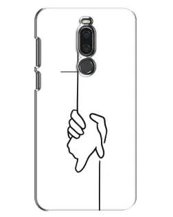Чехол для Meizu X8 с картинкой «Рука держит» Чехол для Meizu X8 с картинкой «Рука держит»