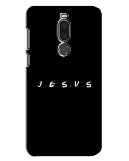 Чехол для Meizu X8 с картинкой «Точки веры J.E.S.U.S.»