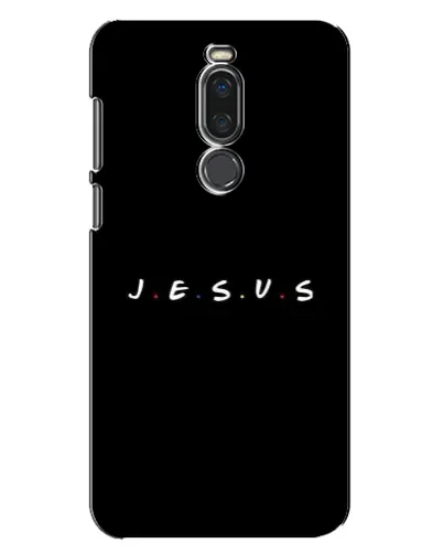 Чехол для Meizu X8 с картинкой «Точки веры J.E.S.U.S.»