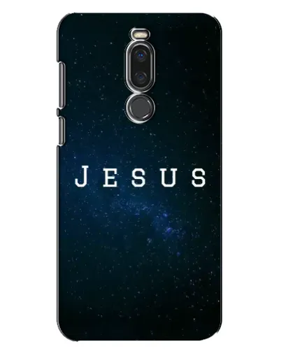 Чехол для Meizu X8 с картинкой «Звездное небо Jesus»