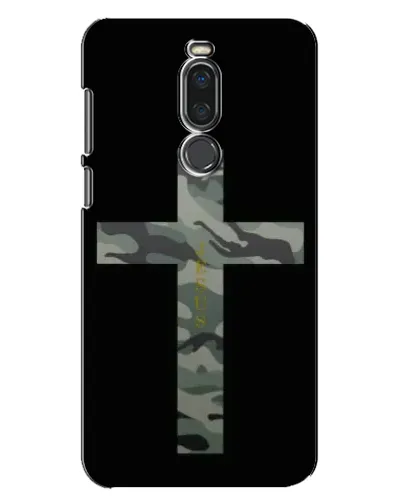 Чехол для Meizu X8 с картинкой «Милитари Крест»