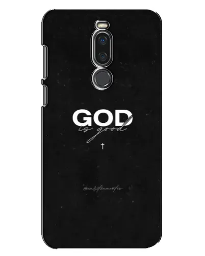 Чехол для Meizu X8 с картинкой «GOD — Бог над всем»