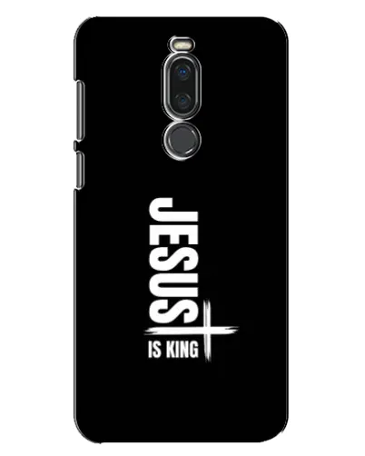 Чехол для Meizu X8 с картинкой «Вертикаль веры Jesus»