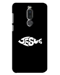 Чохол для Meizu X8 з картинкою «Риба  Jesus»