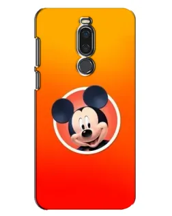 Чехол для Meizu X8 с картинкой «Mickey в круге»