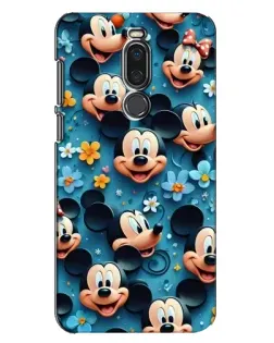 Чехол для Meizu X8 с картинкой «Паттерн Микки и Минни»