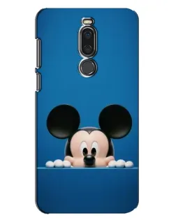 Чехол для Meizu X8 с картинкой «Микки выглядывает»