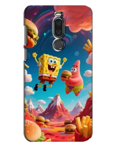 Чехол для Meizu X8 с картинкой «Космический фастфуд» Чехол для Meizu X8 с картинкой «Космический фастфуд»
