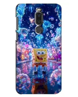 Чехол для Meizu X8 с картинкой «Неоновый океан»