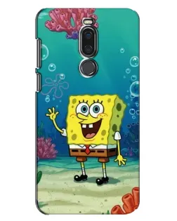 Чехол для Meizu X8 с картинкой «Подводный привет»