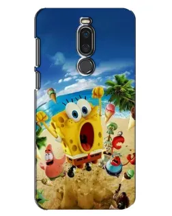 Чехол для Meizu X8 с картинкой «Развлечения на пляже»