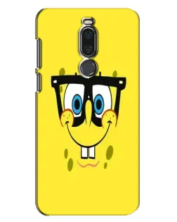 Чохол для Meizu X8 з картинкою «Мінімалістичний Спанч Боб»