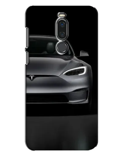 Чехол для Meizu X8 с картинкой «Tesla Model S Look»