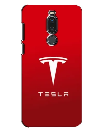 Чехол для Meizu X8 с картинкой «Tesla Red Classic»