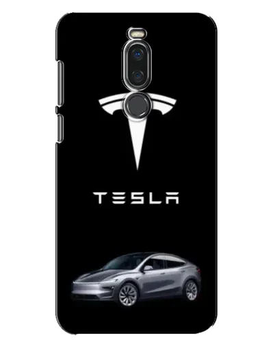 Чехол для Meizu X8 с картинкой «Tesla Model Y»