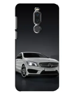 Чехол для Meizu X8 с картинкой «Mercedes AMG GT Silver»