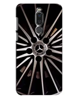 Чехол для Meizu X8 с картинкой «Диск Mercedes»