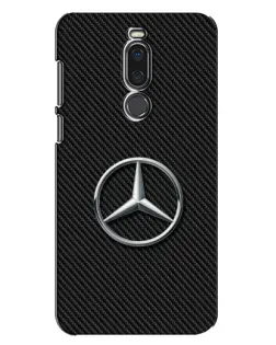 Чохол для Meizu X8 з картинкою «Карбоновий Mercedes стиль»