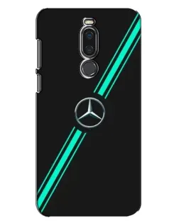 Чохол для Meizu X8 з картинкою «Спортивні лінії Mercedes»