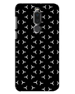 Чохол для Meizu X8 з картинкою «Mercedes паттерн зірок»