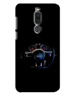 Чохол для Meizu X8 з картинкою «Салон Audi — кермо»