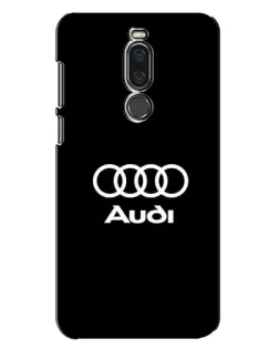 Чехол для Meizu X8 с картинкой «Классическое лого Audi»