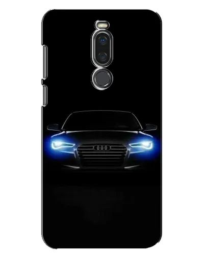Чехол для Meizu X8 с картинкой «Audi в неоне» Чехол для Meizu X8 с картинкой «Audi в неоне»