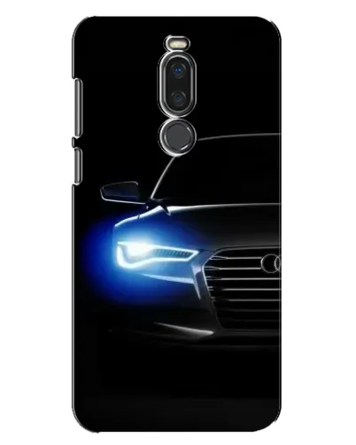 Чехол для Meizu X8 с картинкой «Неоновый взгляд Audi» Чехол для Meizu X8 с картинкой «Неоновый взгляд Audi»