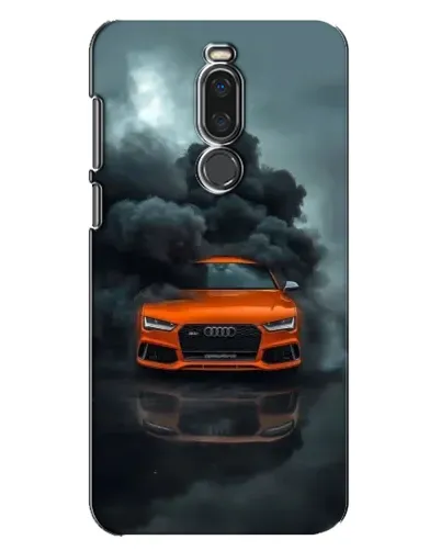 Чехол для Meizu X8 с картинкой «Audi в облаках дыма» Чехол для Meizu X8 с картинкой «Audi в облаках дыма»
