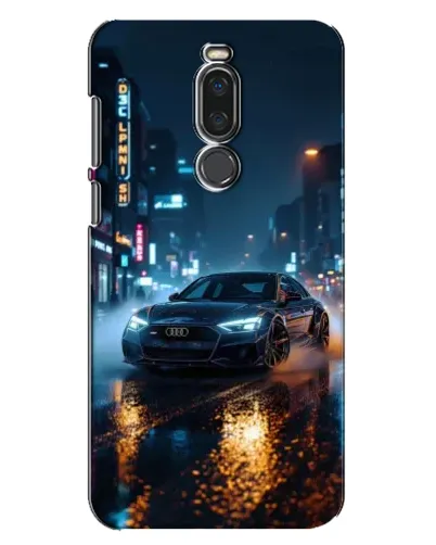 Чехол для Meizu X8 с картинкой «Ночной город и Audi» Чехол для Meizu X8 с картинкой «Ночной город и Audi»