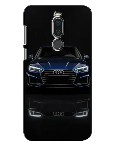 Чехол для Meizu X8 с картинкой «Audi — ночное отражение» Чехол для Meizu X8 с картинкой «Audi — ночное отражение»