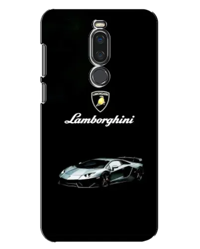 Чехол для Meizu X8 с картинкой «Логотип Lamborghini классика»