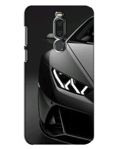 Чехол для Meizu X8 с картинкой «Lamborghini фары детализация»