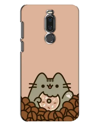 Чехол для Meizu X8 с картинкой «Кофейный Пушин»