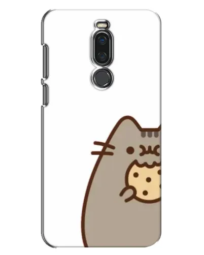 Чехол для Meizu X8 с картинкой «Пушин с печеньем»