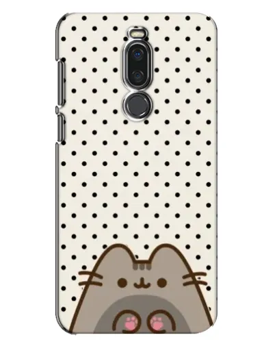 Чехол для Meizu X8 с картинкой «Пушин в горошек»