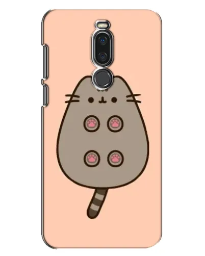 Чехол для Meizu X8 с картинкой «Пушин пузиком кверху»