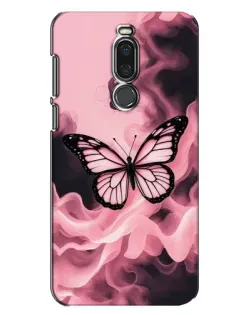 Чехол для Meizu X8 с картинкой «Бабочка в дыму» Чехол для Meizu X8 с картинкой «Бабочка в дыму»
