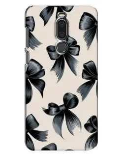 Чехол для Meizu X8 с картинкой «Банты Coquette»