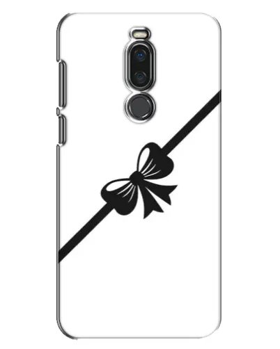 Чехол для Meizu X8 с картинкой «Диагональный бант»