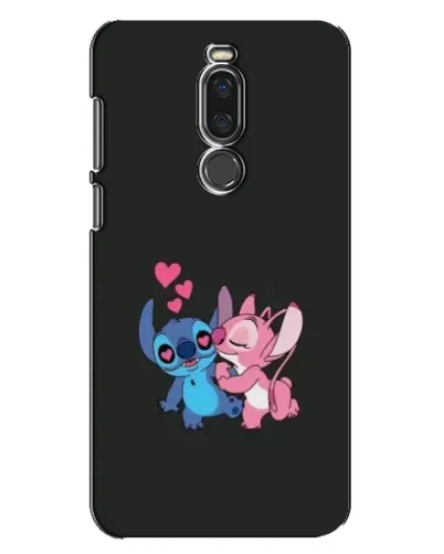 Чехол для Meizu X8 с картинкой «Анжел целует Стича»