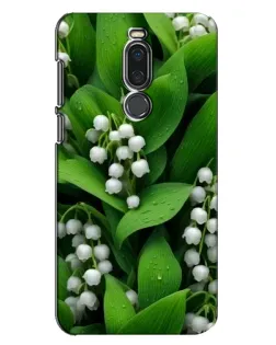 Чехол для Meizu X8 с картинкой «Ландыши в зелени»