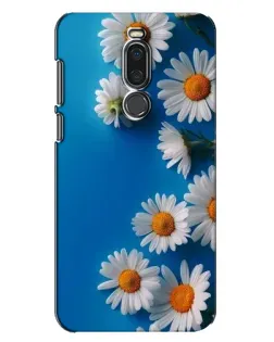 Чехол для Meizu X8 с картинкой «Белоснежные маргаритки»